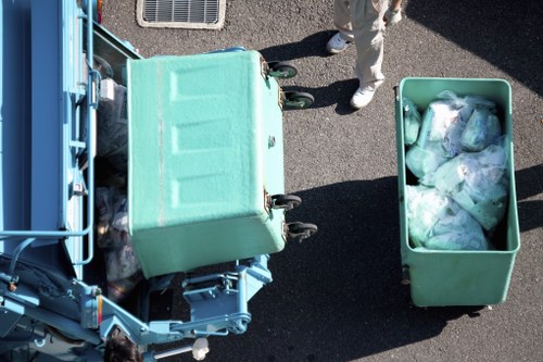 Residential waste collection in Yiewsley